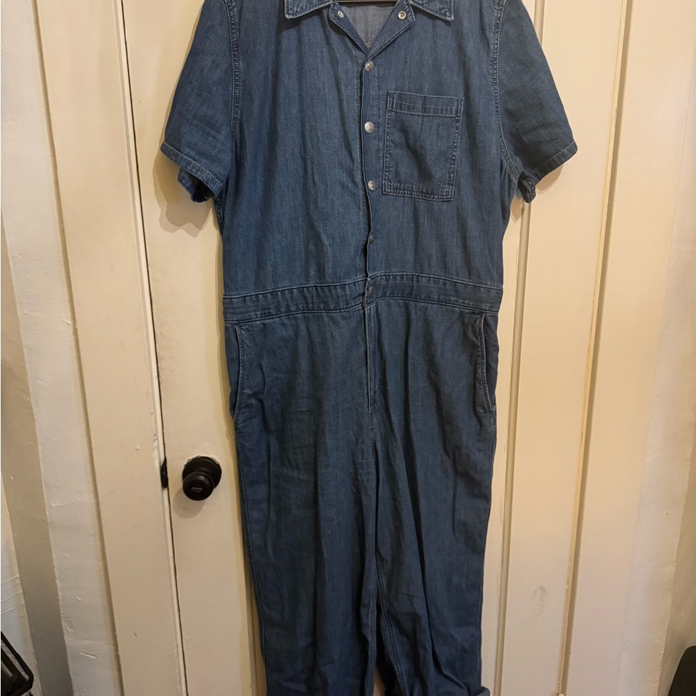 Levi's Blue Denim Jumpsuit